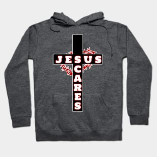 WWJD? Jesus Cares/Jesus Scares Hoodie